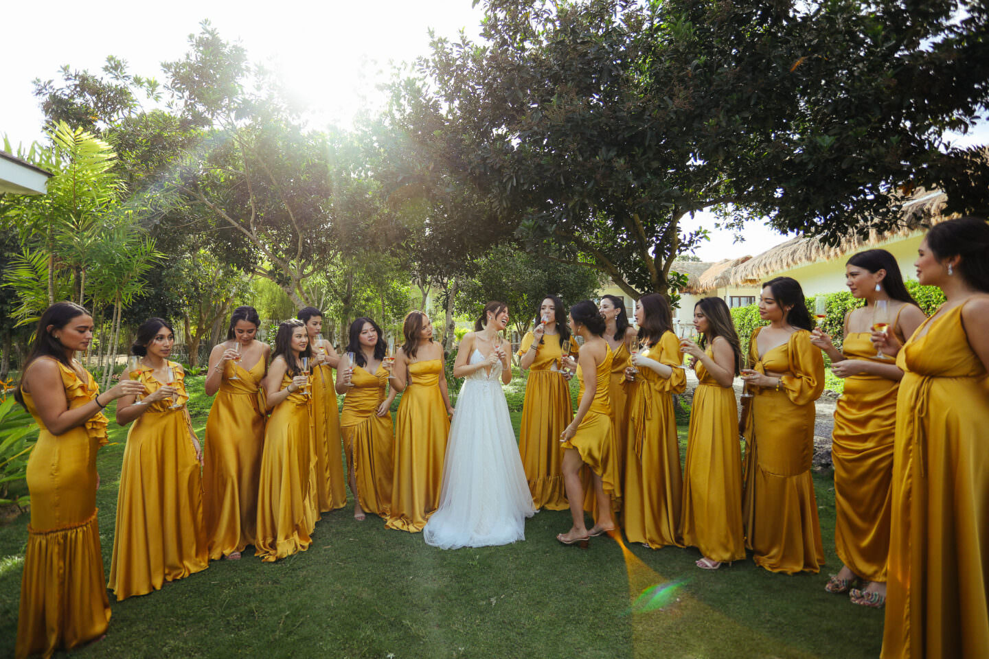 Bridesmaid dresses hot sale bluewater